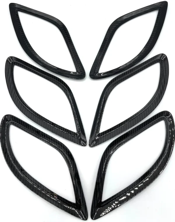 2013-2017 Gen V Viper Carbon Fiber Hood Bezels - Image 2