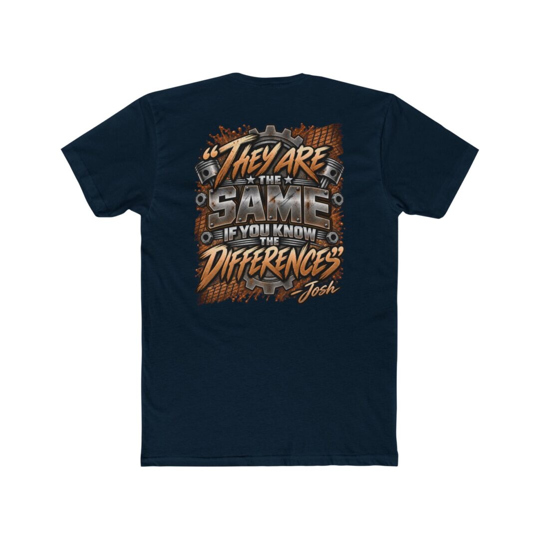 Crew Tee — "They Are The Same If You Know The Differences" Graphic Tee - Image 22