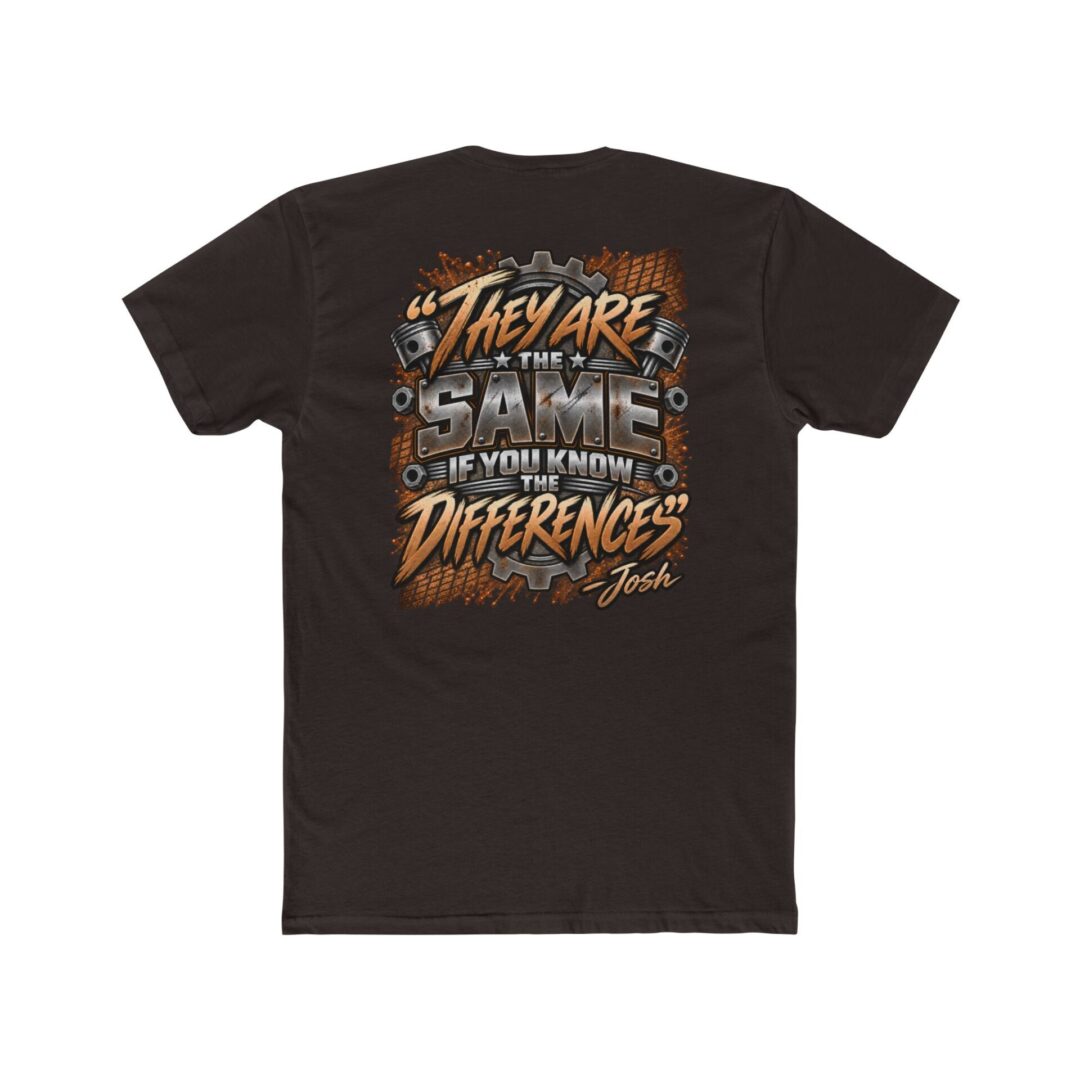 Crew Tee — "They Are The Same If You Know The Differences" Graphic Tee - Image 6