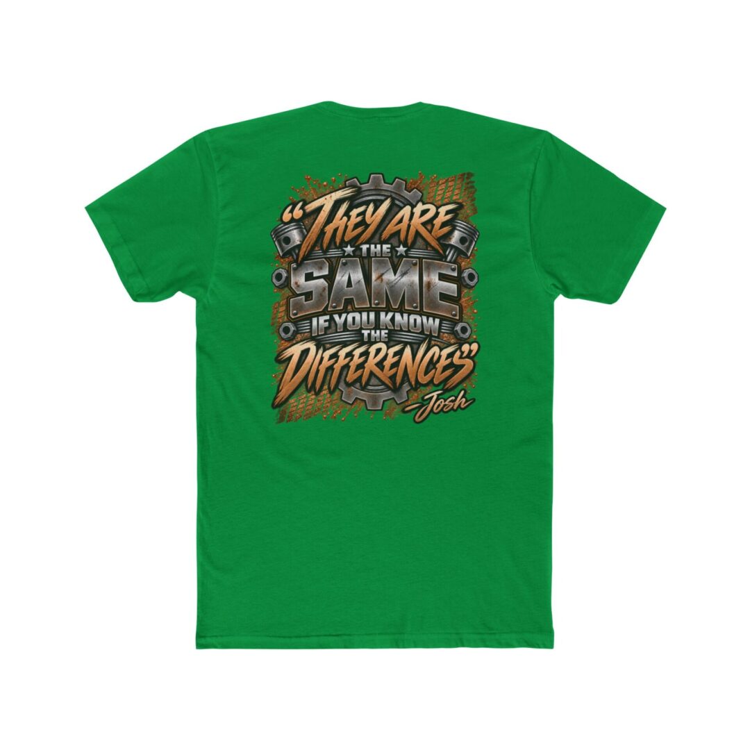 Crew Tee — "They Are The Same If You Know The Differences" Graphic Tee - Image 10