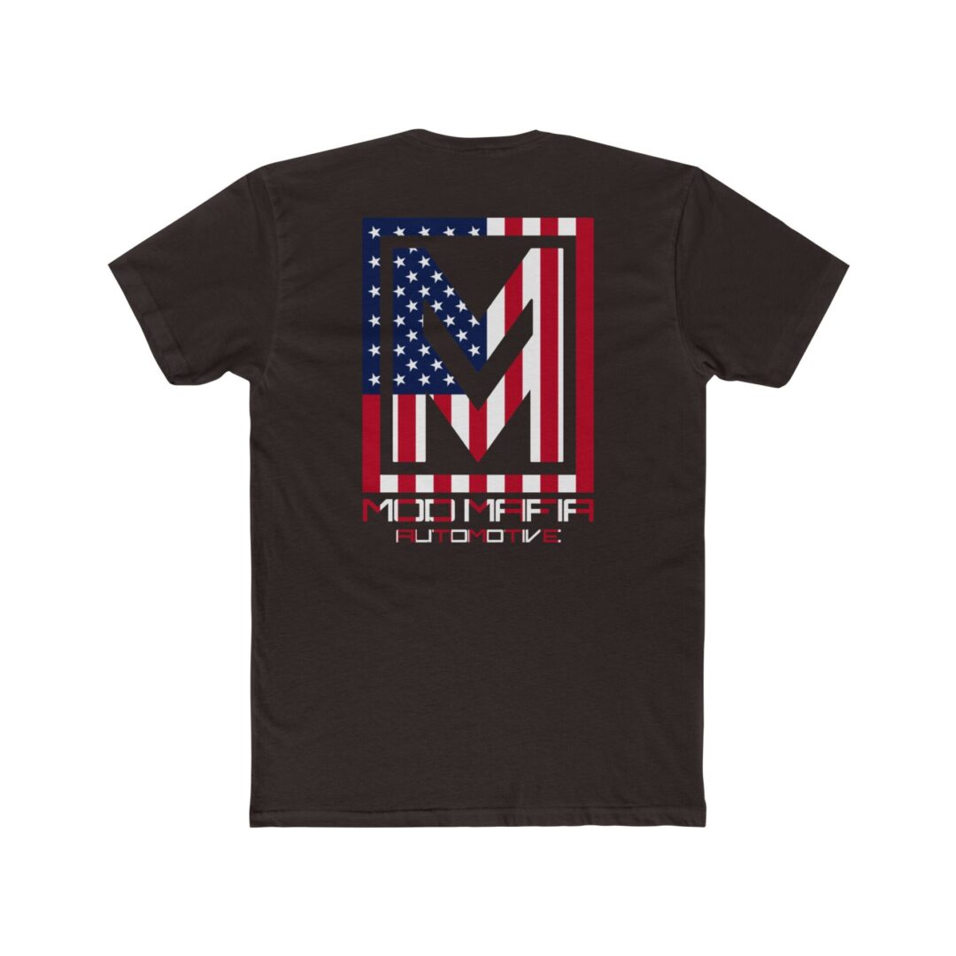 Patriotic Logo Tee - American Flag Short Sleeve Shirt - Image 6