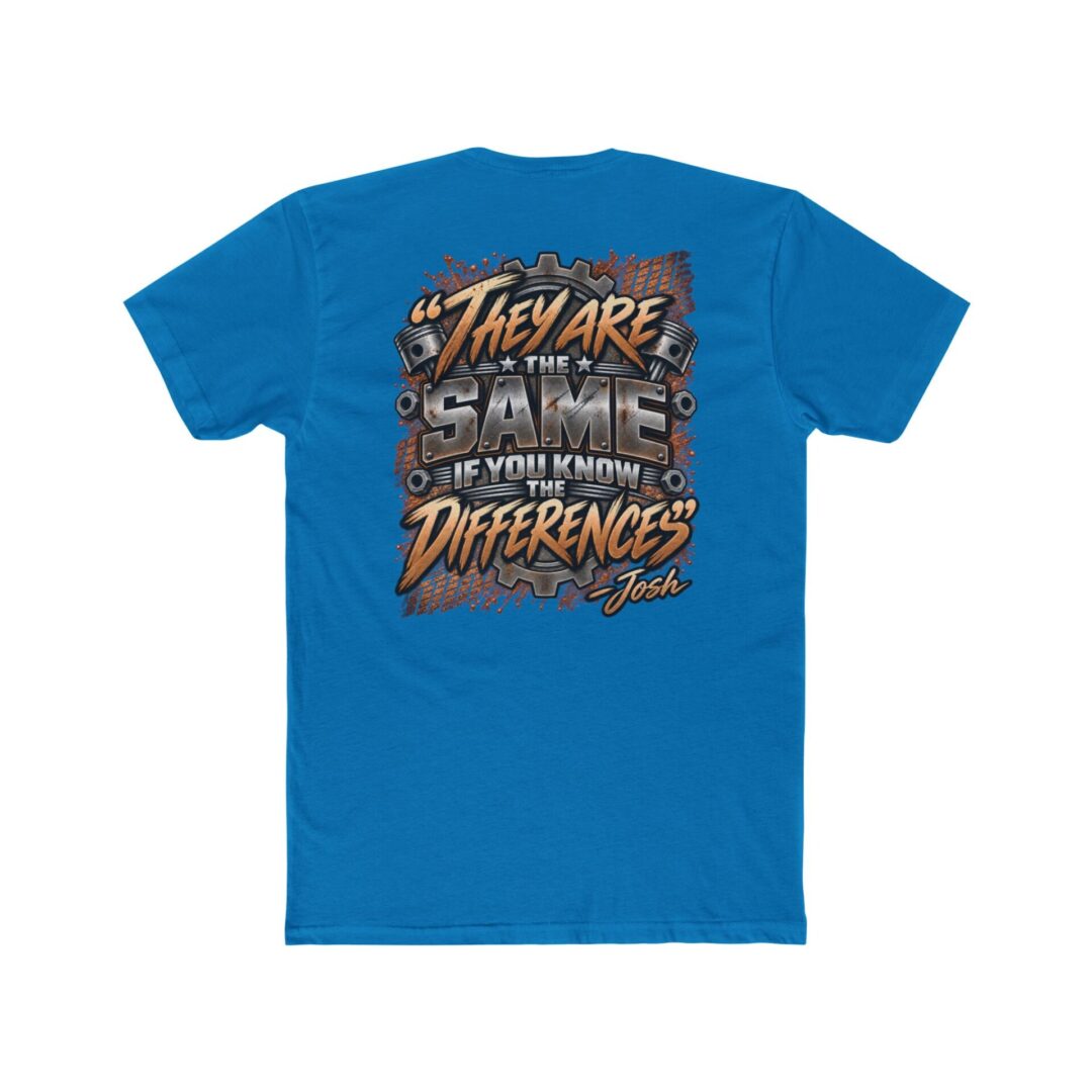 Crew Tee — "They Are The Same If You Know The Differences" Graphic Tee - Image 16