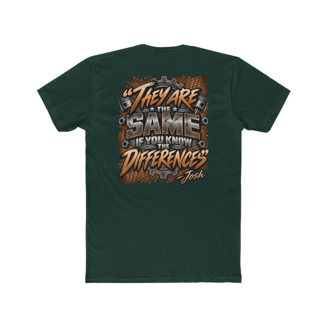Crew Tee — "They Are The Same If You Know The Differences" Graphic Tee - Image 12