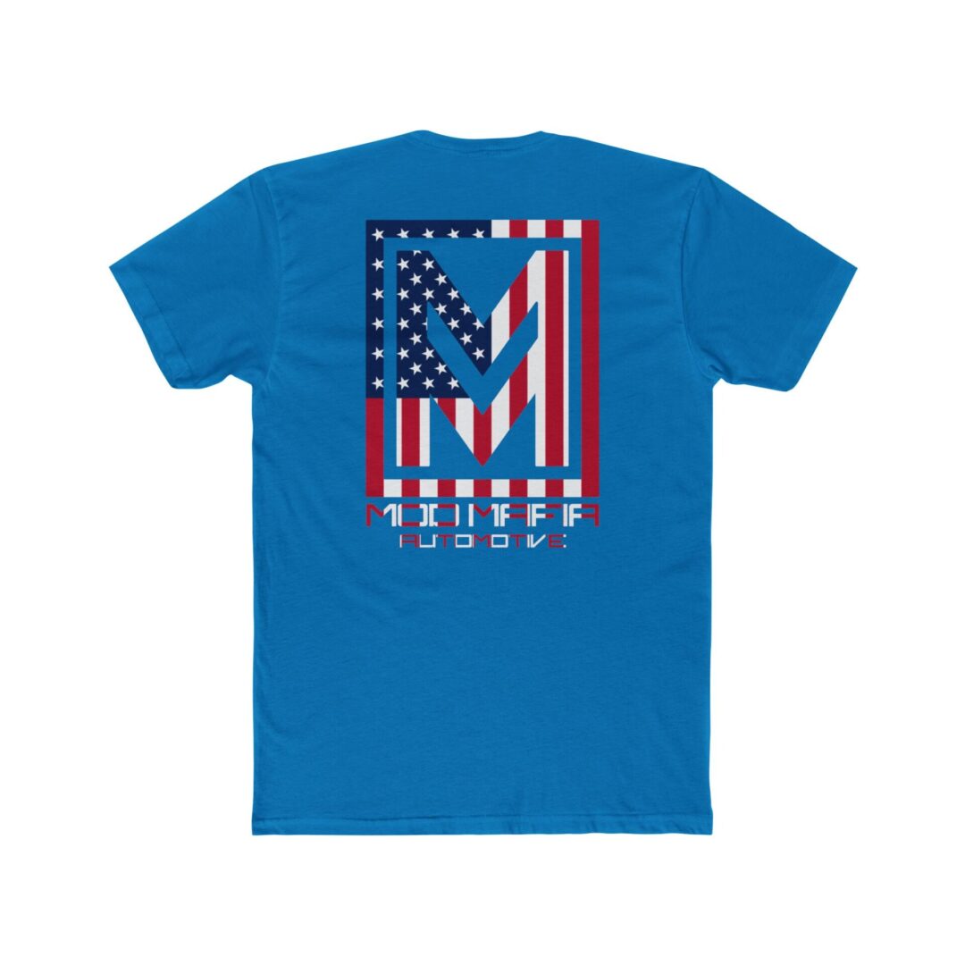 Patriotic Logo Tee - American Flag Short Sleeve Shirt - Image 21