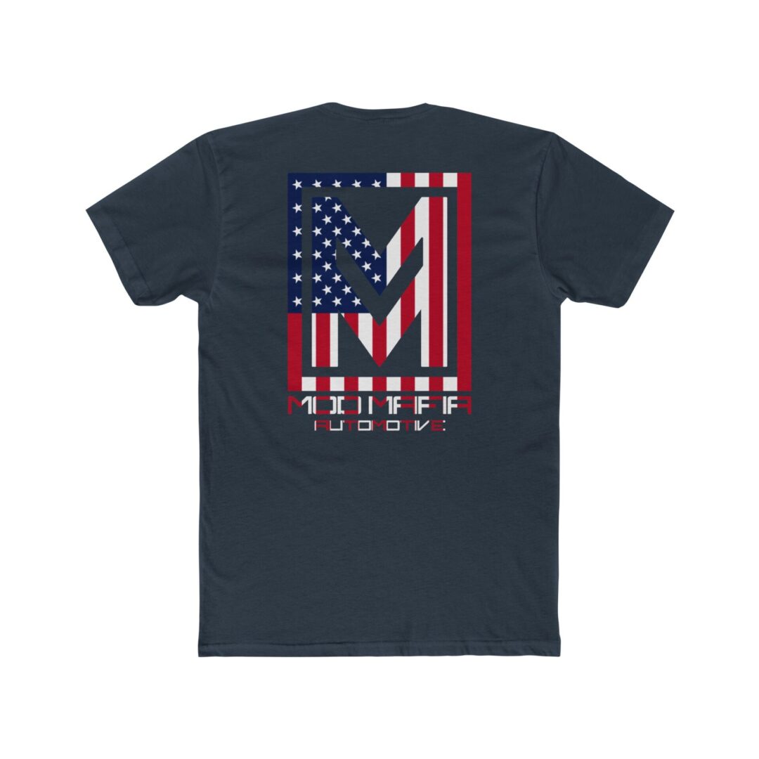 Patriotic Logo Tee - American Flag Short Sleeve Shirt - Image 18