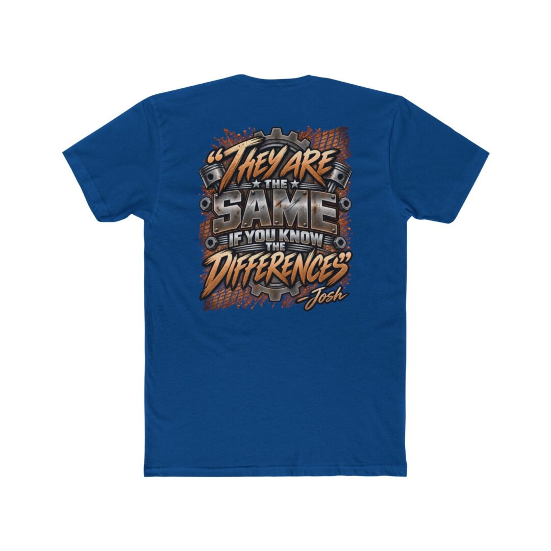 Crew Tee — "They Are The Same If You Know The Differences" Graphic Tee - Image 18