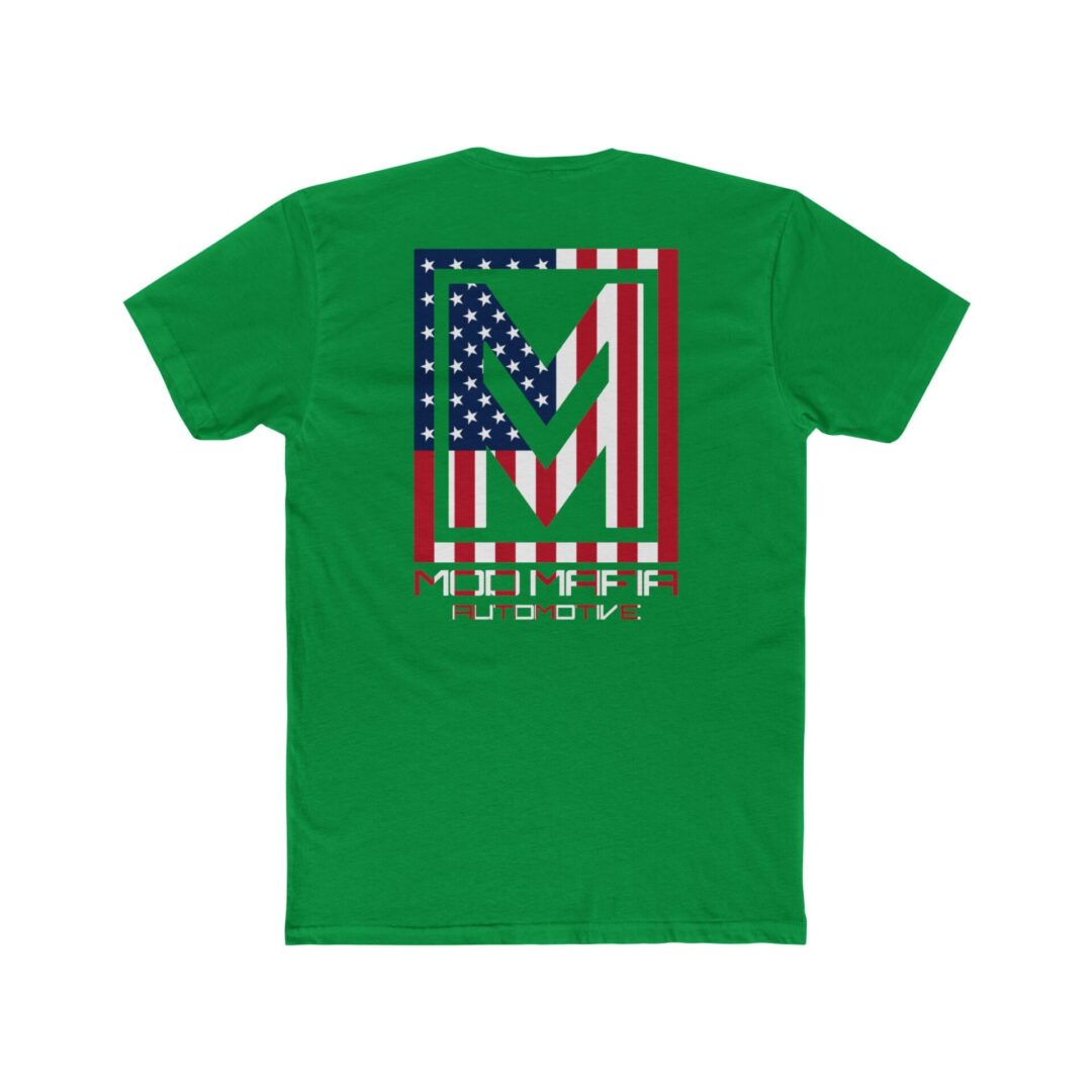 Patriotic Logo Tee - American Flag Short Sleeve Shirt - Image 12