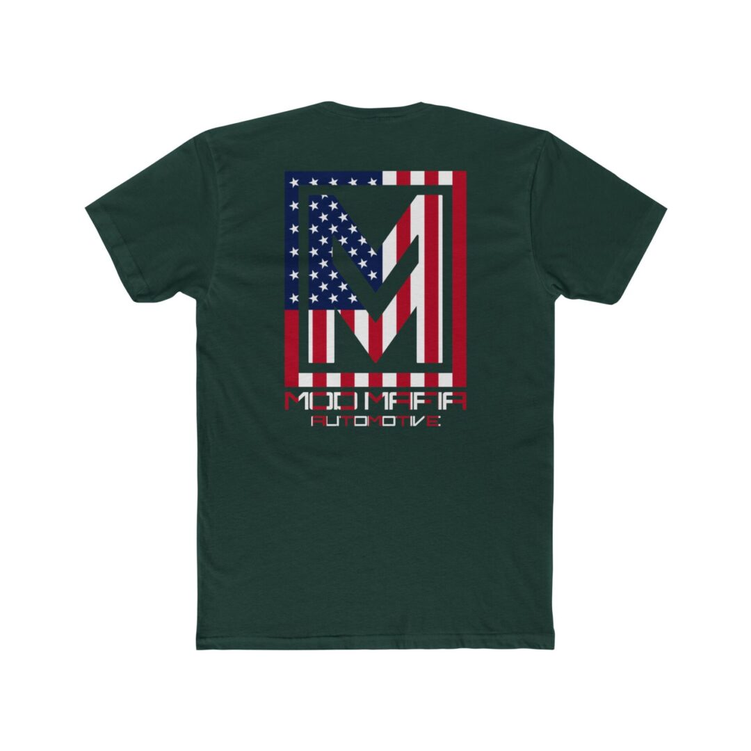 Patriotic Logo Tee - American Flag Short Sleeve Shirt - Image 15