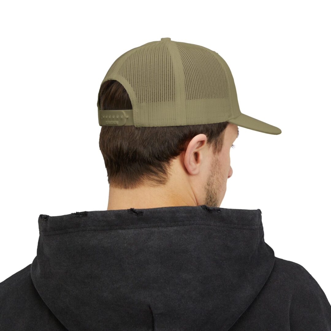 MM Monogram Trucker Cap - Snapback Mesh Hat - Image 28